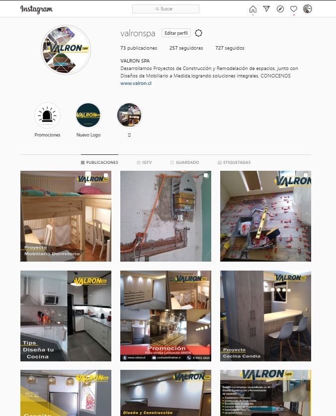 Mi Proyecto del curso: Estrategia de comunicación para redes sociales para VALRON SPA -1