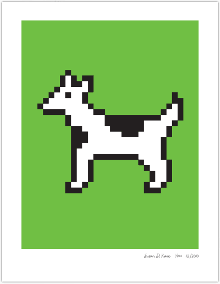Susan Kare, "Clarus, the Dogcow"
