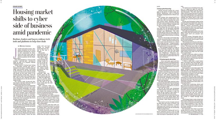 The Washington Post, Portada e ilustración interior. 2