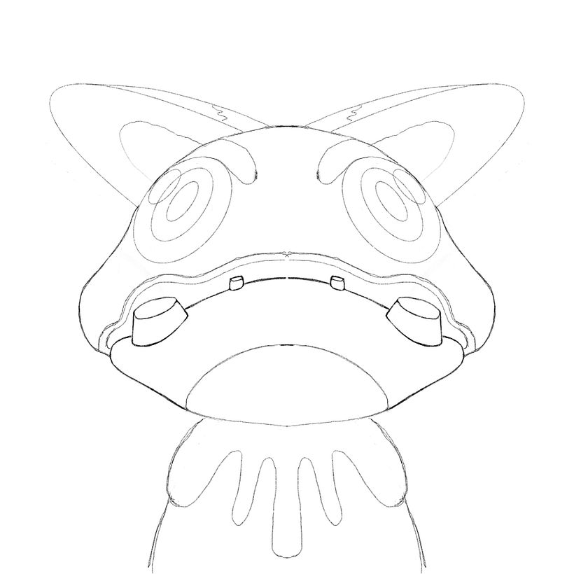 Mi primera ilustración con Procreate : ) 0