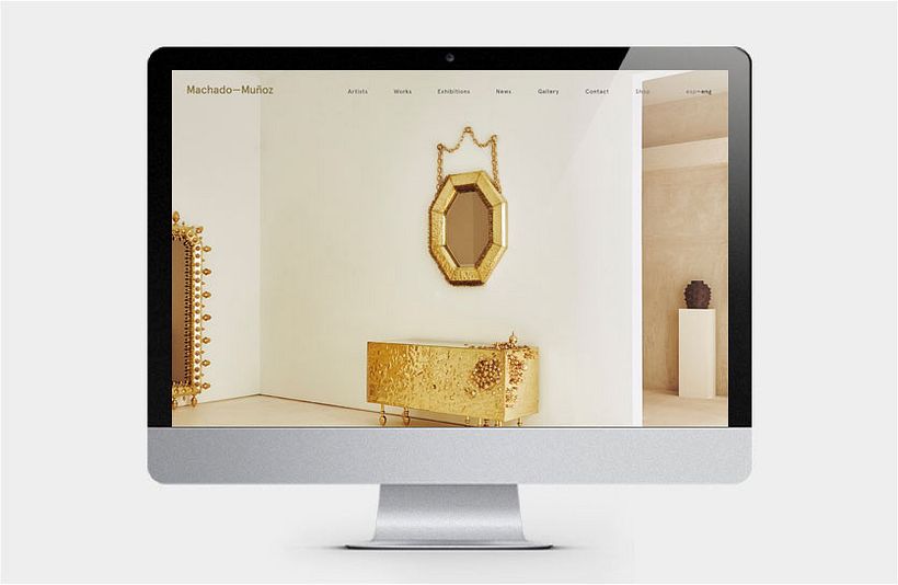 Machado-Muñoz Gallery: Branding, Print, and Web 7