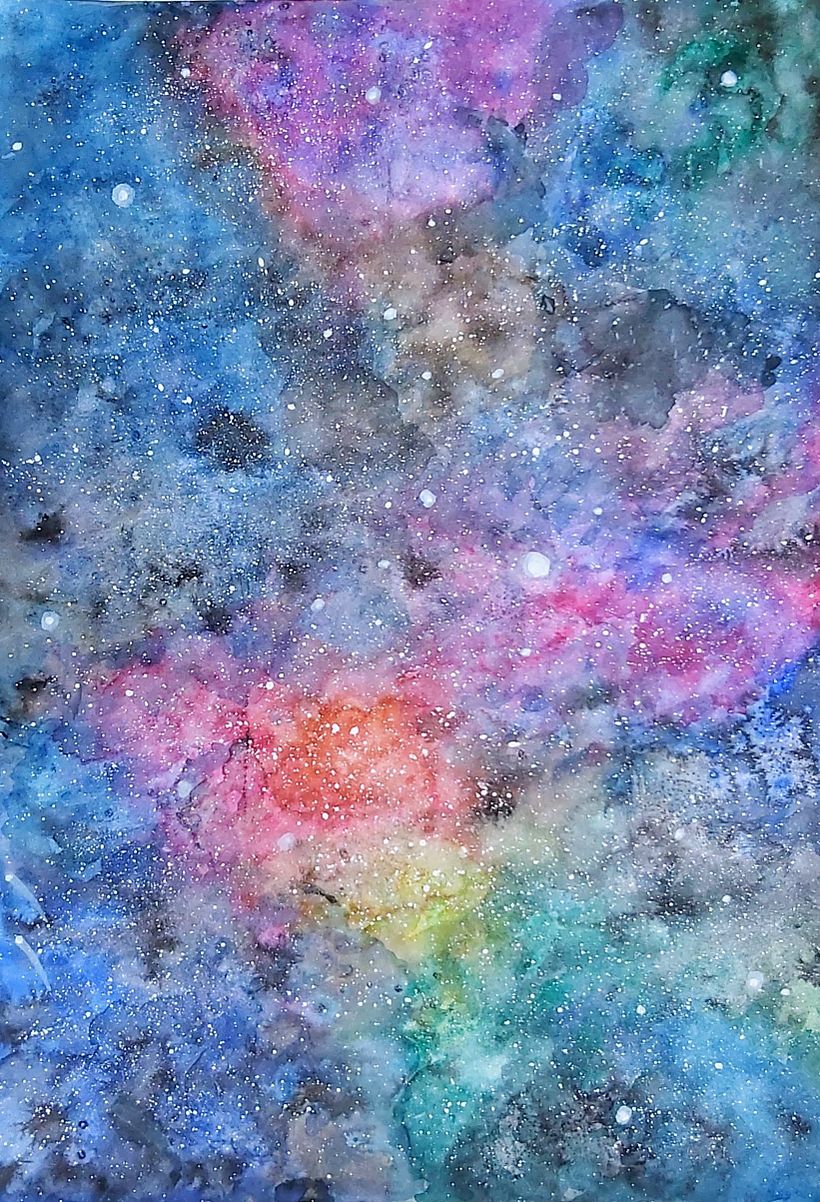 Mi Proyecto del curso: Técnicas modernas de acuarela -1