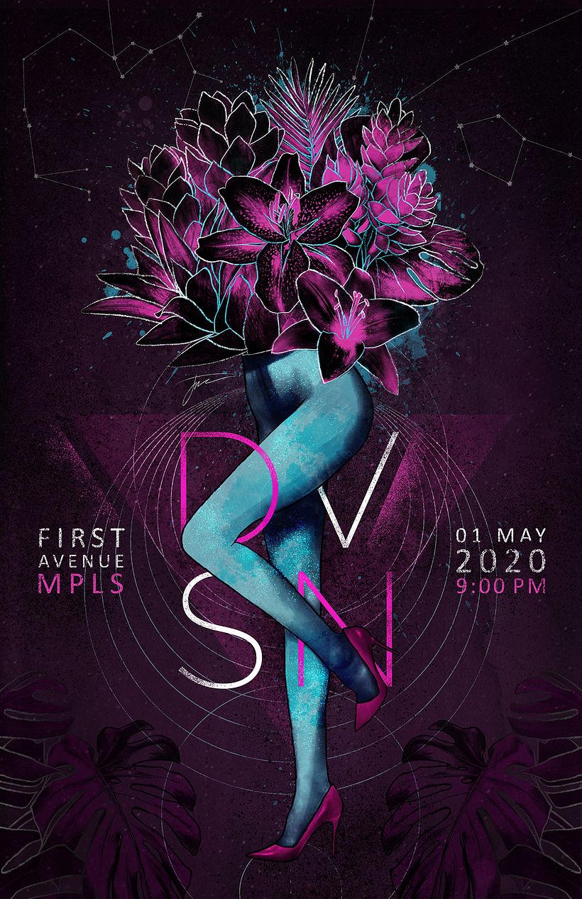 DVSN Concert Poster