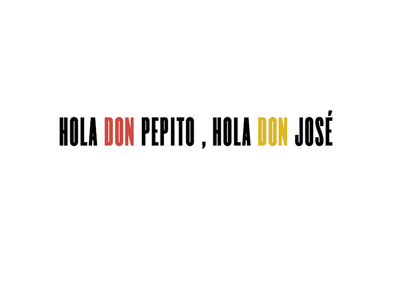 Don Pepito Don José. Vinos -1