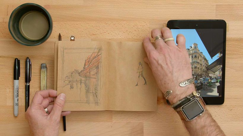 Sketchbook Tutorial: Why and How to Create a Sketch Thumbnail 3