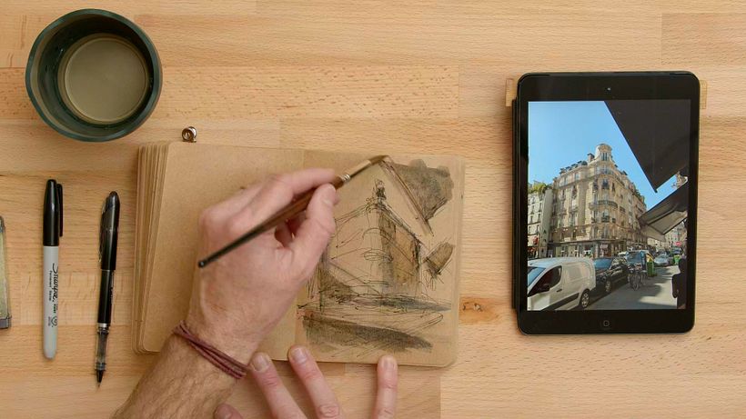 Sketchbook Tutorial: Why and How to Create a Sketch Thumbnail 9
