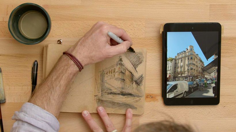 Sketchbook Tutorial: Why and How to Create a Sketch Thumbnail 11