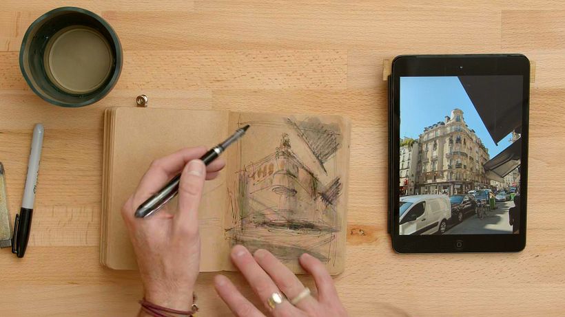 Sketchbook Tutorial: Why and How to Create a Sketch Thumbnail 13