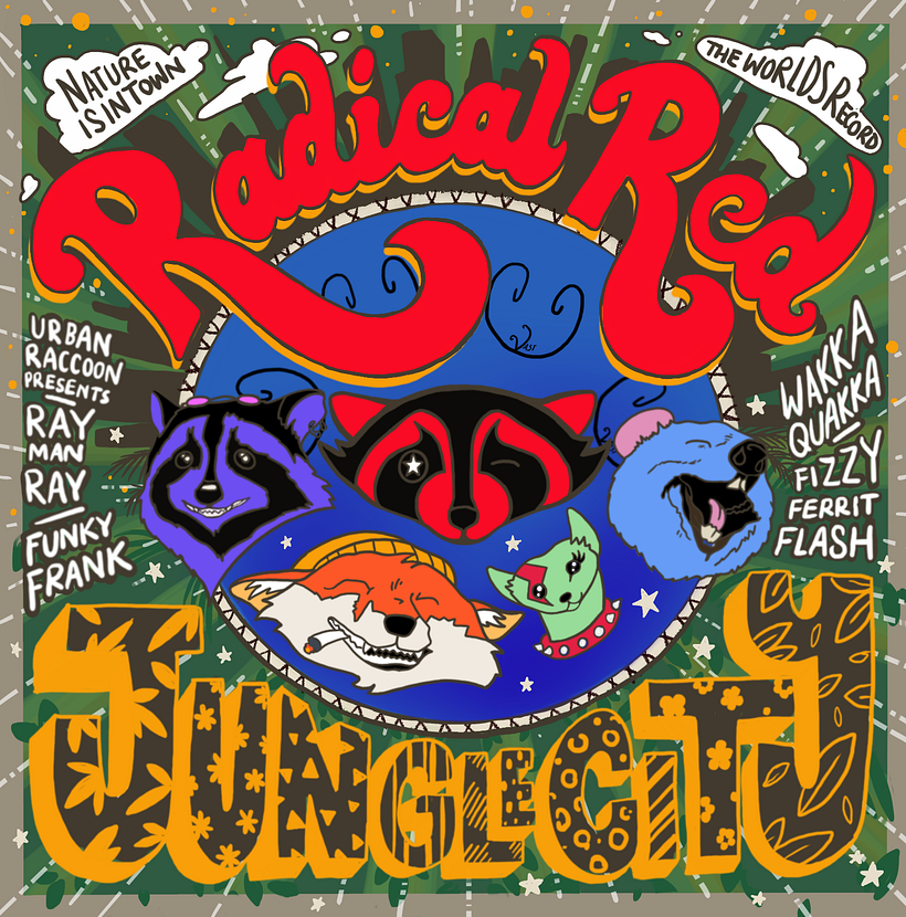 My project in The Art of Record Covers: Illustration Meets Lettering course 0