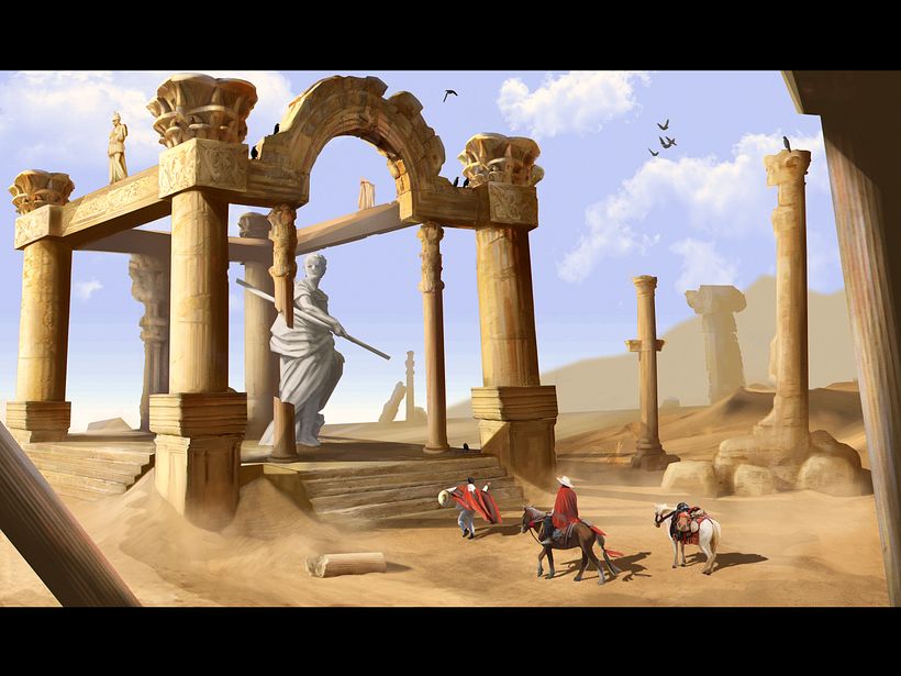 Mi Proyecto del curso: Concept art para videojuegos por Rafael Poveda -1