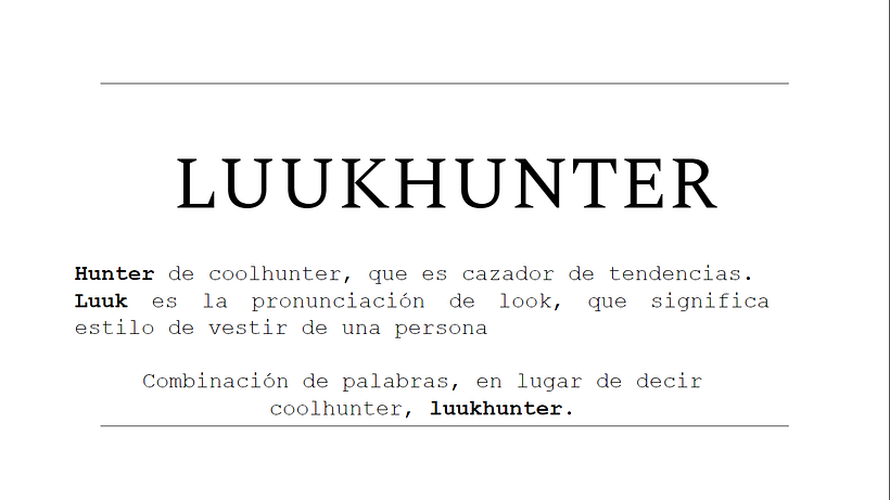Naming para revista de moda  3