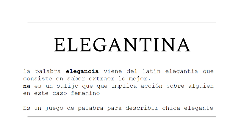 Naming para revista de moda  9