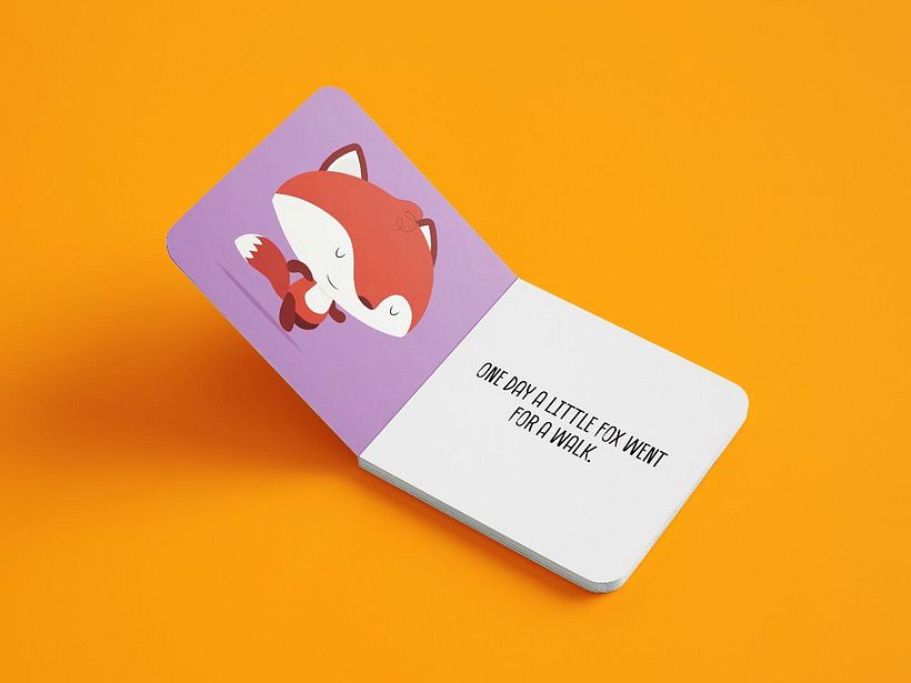 Ilustração digital para contos infantis  SOUR GRAPES 1