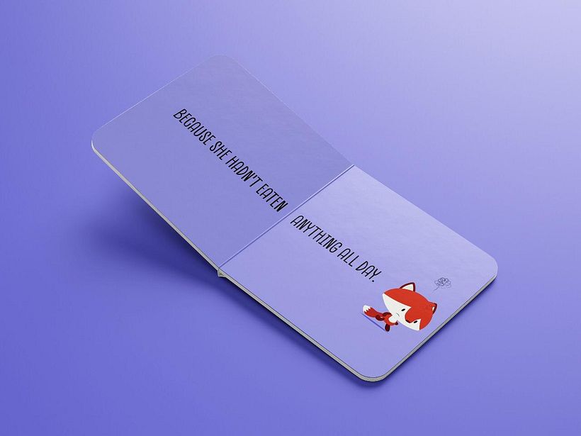 Ilustração digital para contos infantis  SOUR GRAPES 3