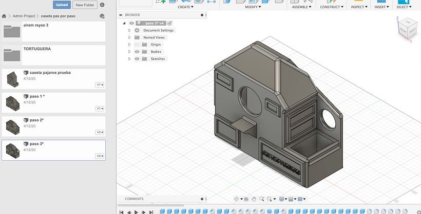 primer diseño desde cero, Gracias al curso de Domestica.