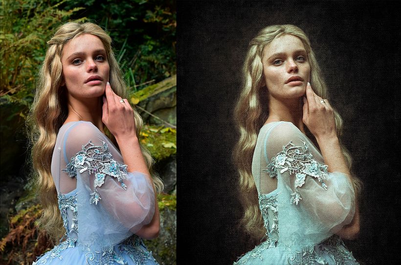 Originalbild / Endgültiges Bild