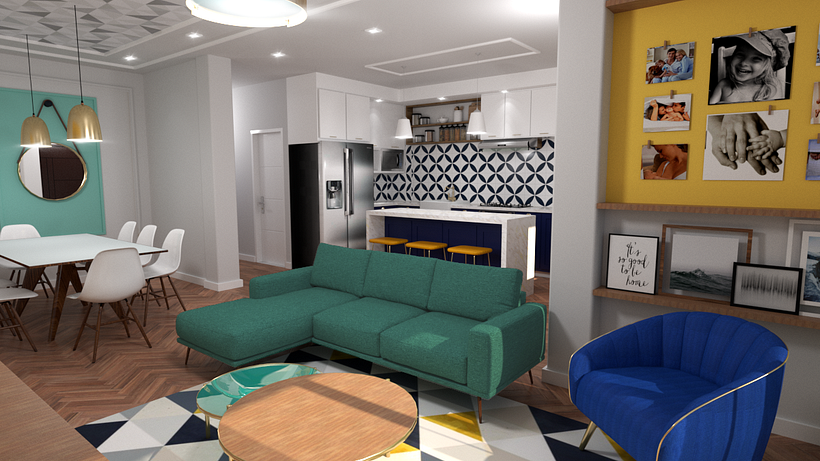 Inspiración estilos Fresh y Neo Art Deco