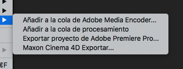 Problema al exportar en After Effects 1