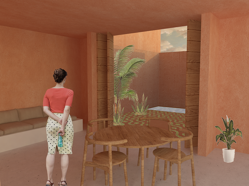Mi Proyecto del curso: Representación gráfica de proyectos arquitectónicos 2
