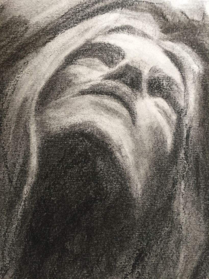 Learning about using charcoal. 0