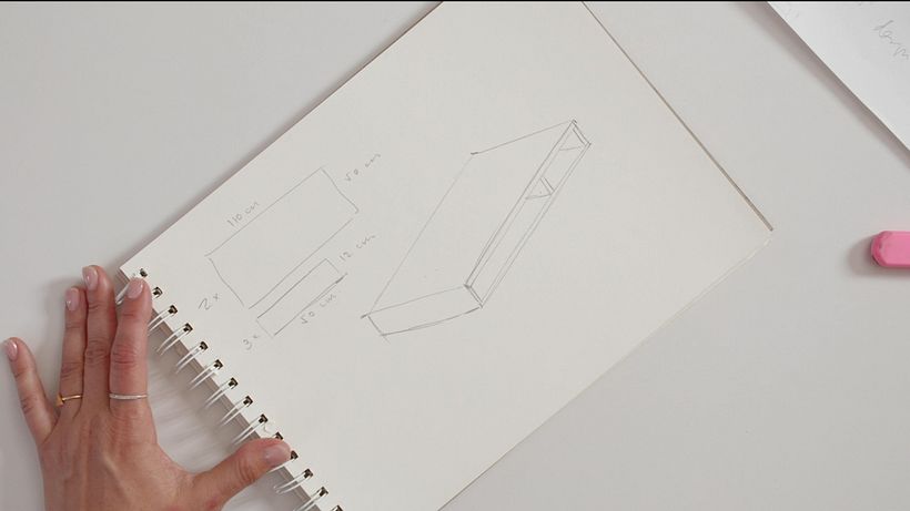 and the measurements of all of the pieces