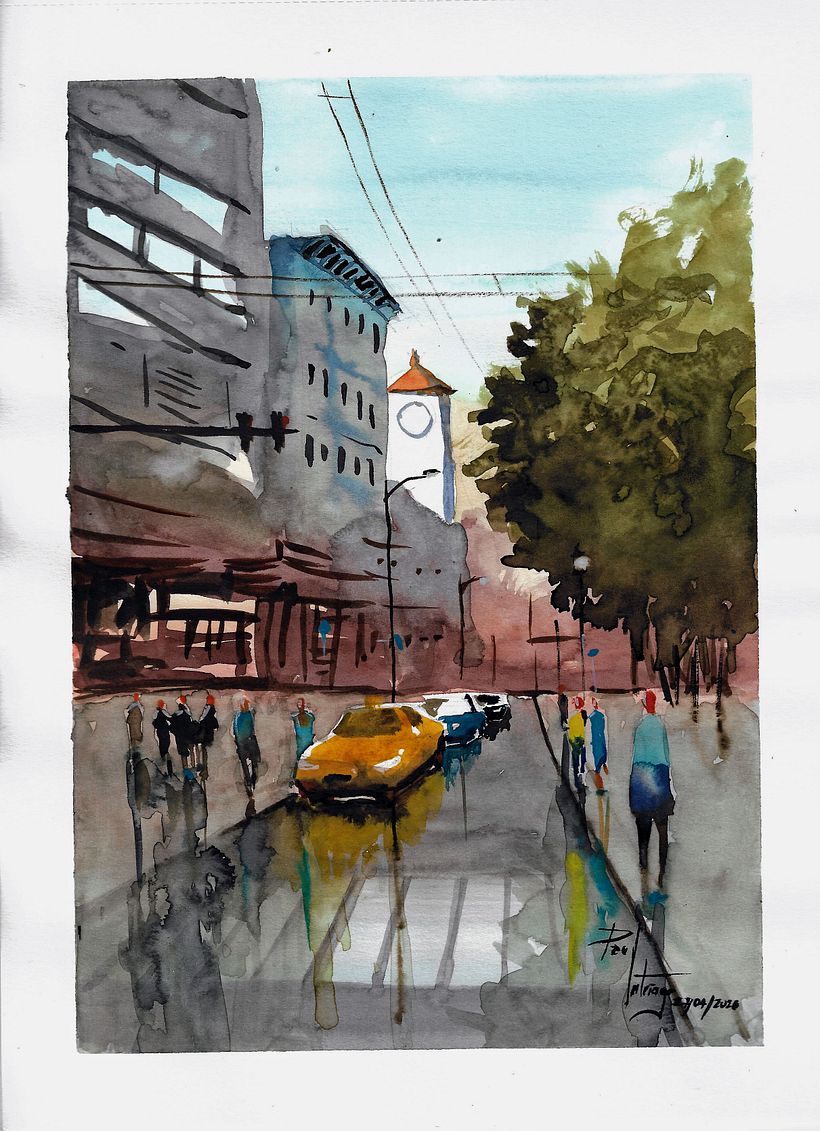 Gracias maestro Daniel Campos espero algún día visitar su estudio conversar, pintar. Saludos desde Ecuador