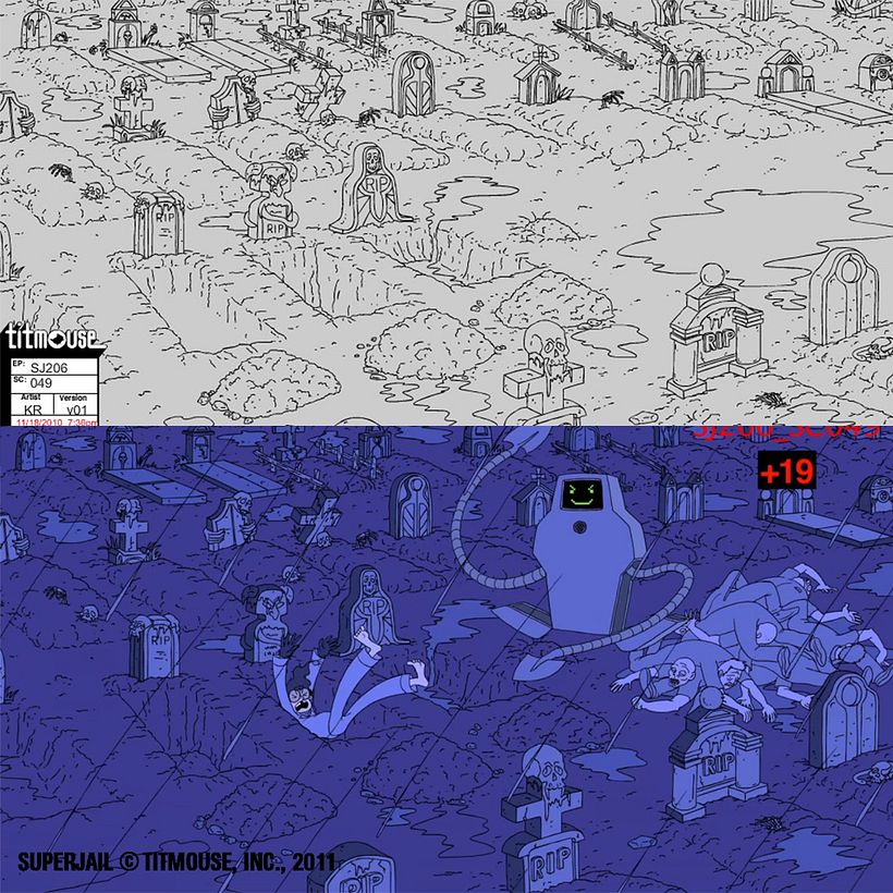 SUPER JAIL (BG and Layout artist) 11