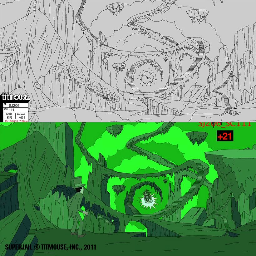 SUPER JAIL (BG and Layout artist) 12