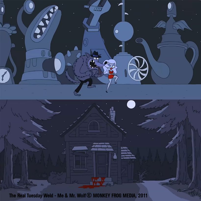 Me and Mr Wolf (BG and Layout artist) 2