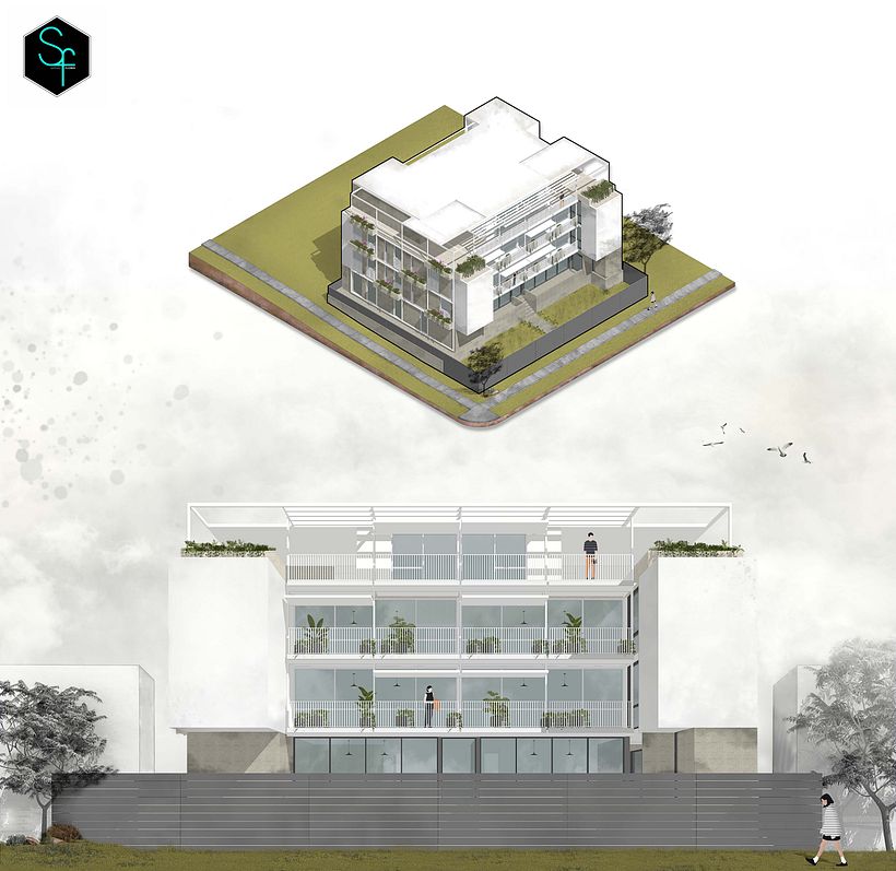 Mi Proyecto del curso: Representación gráfica de proyectos arquitectónicos - Arquitectura