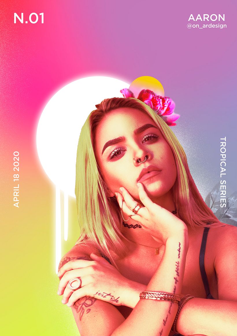 N.01 Tropical Poster 0