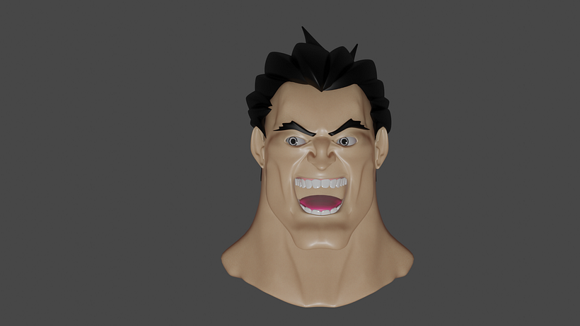 Darius Head League of Legends model 1