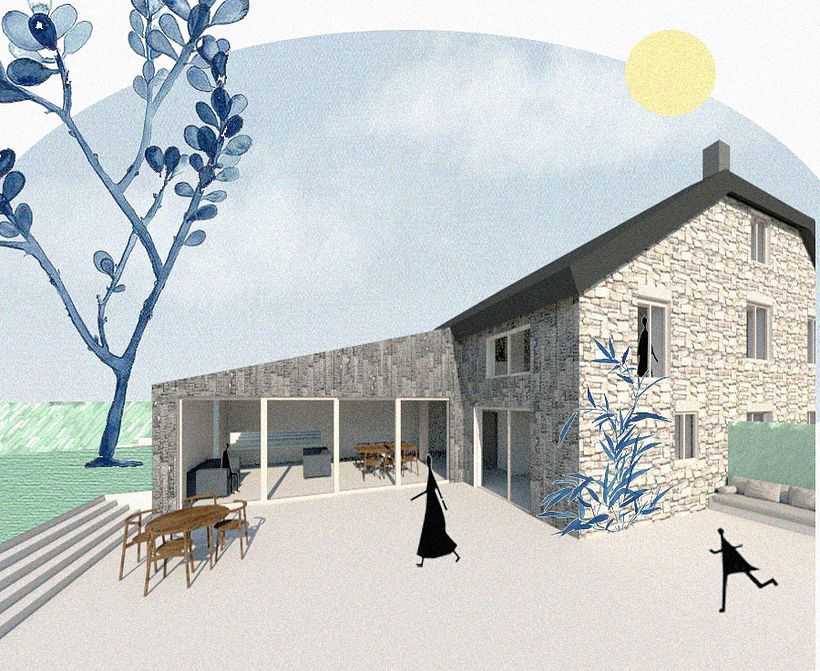 My project in Graphic Representation of Architectural Projects course 2