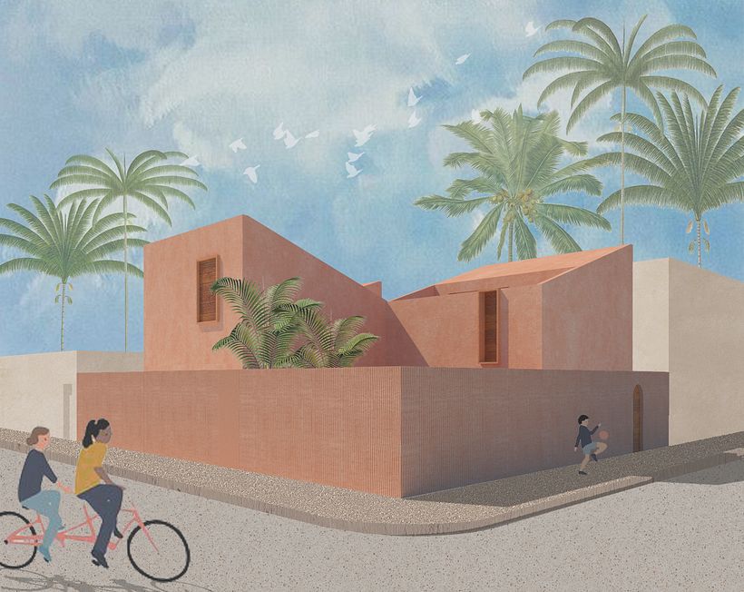 Mi Proyecto del curso: Representación gráfica de proyectos arquitectónicos -1
