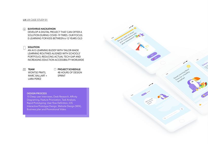 LIX - An AI learning buddy, designed to minimize the tech gap and increase education accessibility