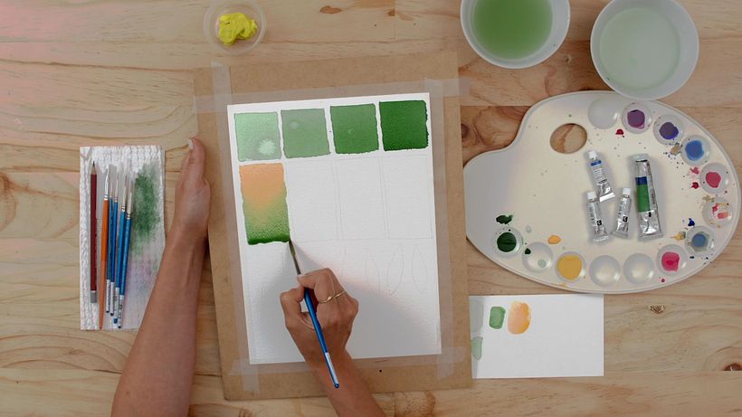 Watercolor Tutorial: Basic Exercises to Inspire Your Painting 7