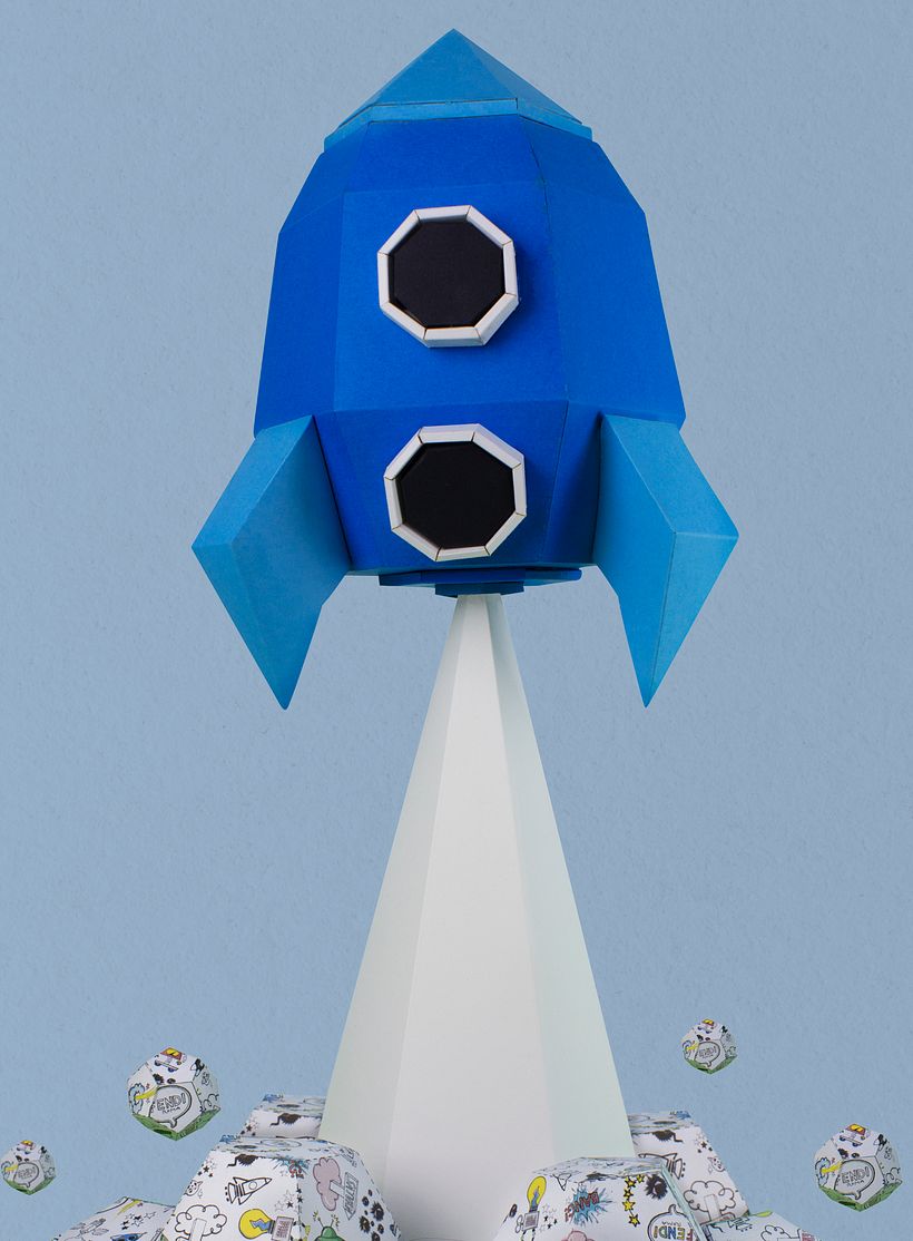 Fendi Kids_ papercraft model 3