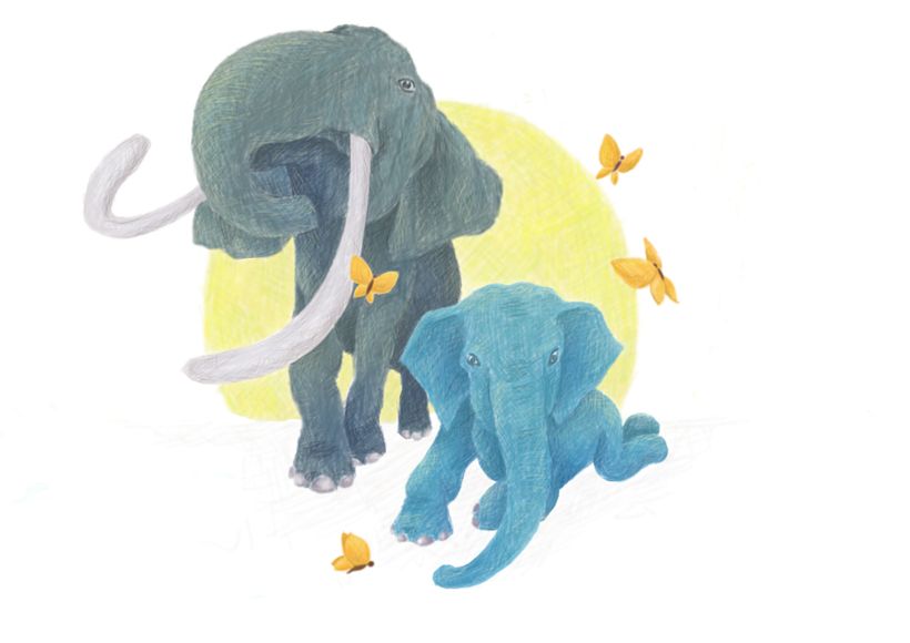 Mi Proyecto del curso: Ilustración digital con lápices de colores -1