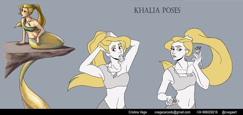 Portfolio Diseño de Personajes - Ilustrație tradițională