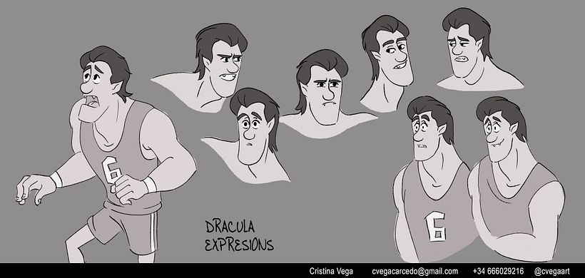 Portfolio Diseño de Personajes - Ilustrație tradițională