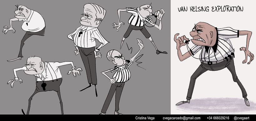 Portfolio Diseño de Personajes - Ilustrație tradițională
