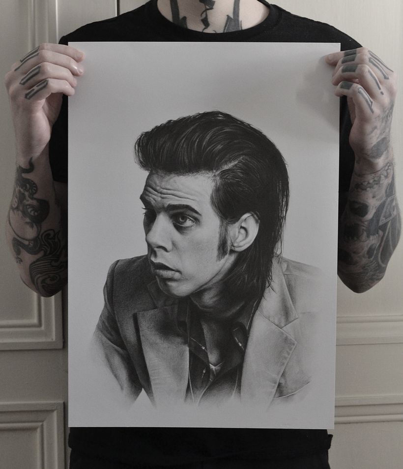 My project in Realistic Portrait with Graphite Pencil course 0