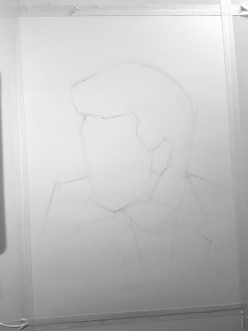 My project in Realistic Portrait with Graphite Pencil course 3