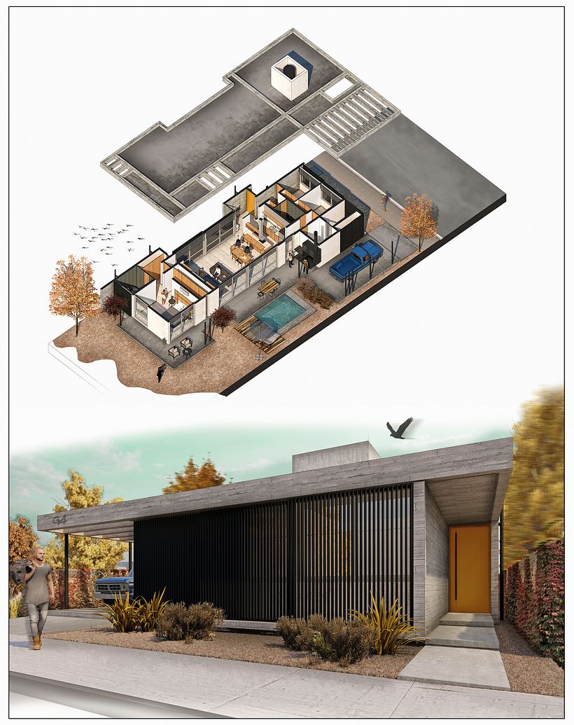 Mi Proyecto del curso: Ilustración digital de proyectos arquitectónicos 0