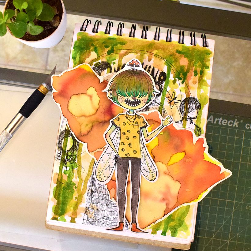 •Explosion of color and a leprechaun• 0