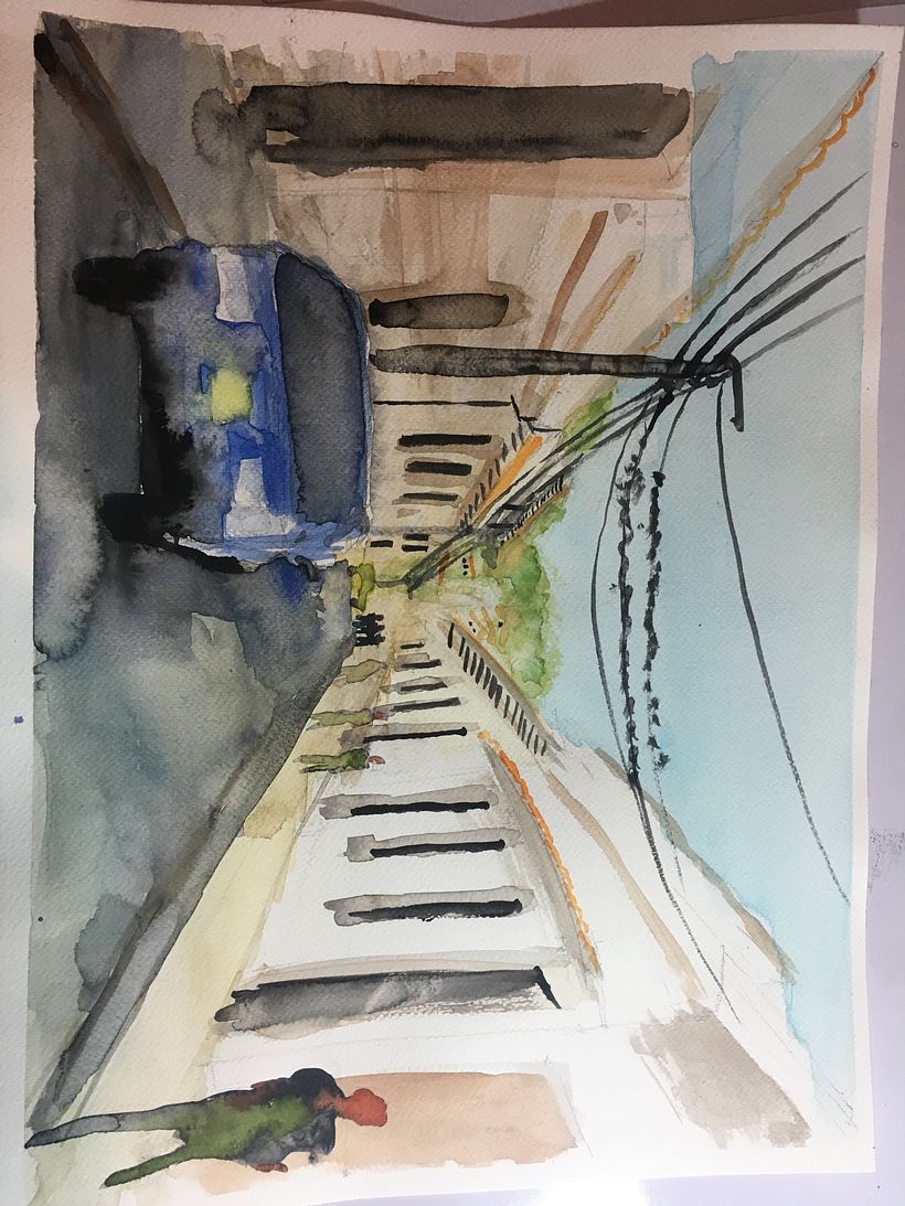 Mi Proyecto del curso: Paisajes urbanos en acuarela 0