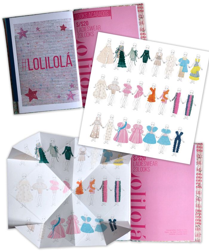 Pop-up para el dossier LOLILOLÁ SS20 / Pop-up for LOLILOLÁ SS20 dossier