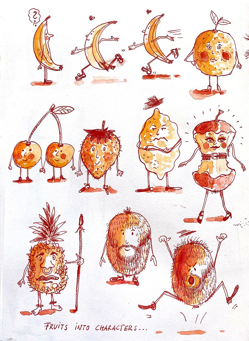 Fruit Characters