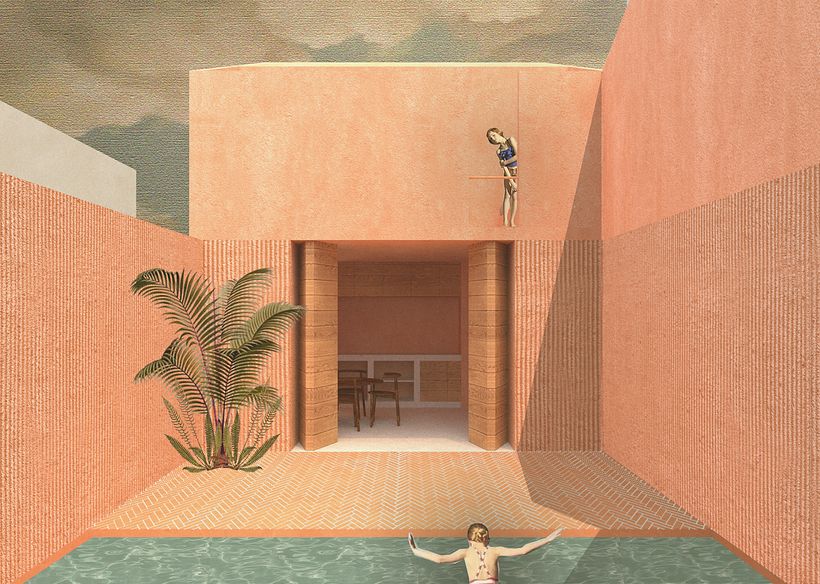 Vista interior - Collage