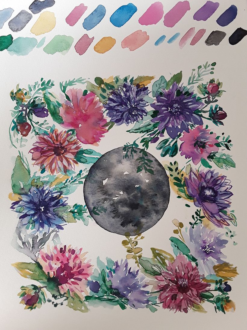 Mi Proyecto del curso: Creación de paletas de color con acuarela 0